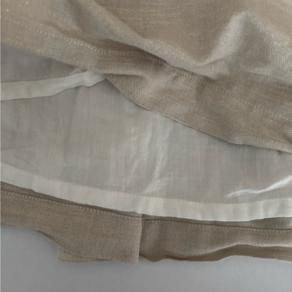 Trotters London Lily Rose Christmas dress gold metallic sparkly smocked party 2t - Picture 7 of 8